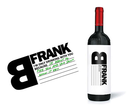 frank b wine packaging