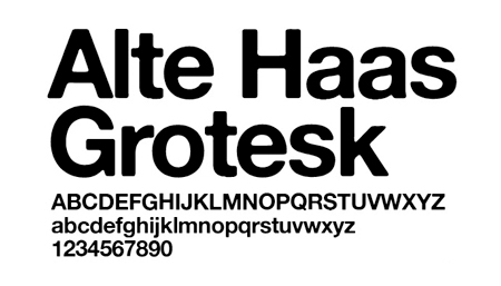 alte haas grotesk