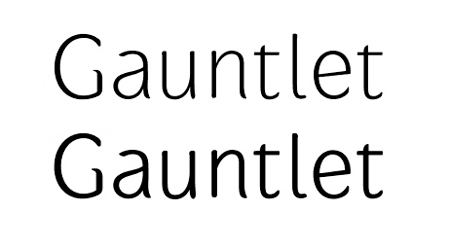 gauntlet 30 high quality free fonts for professional designs