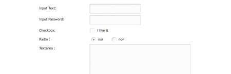 jquery form styling