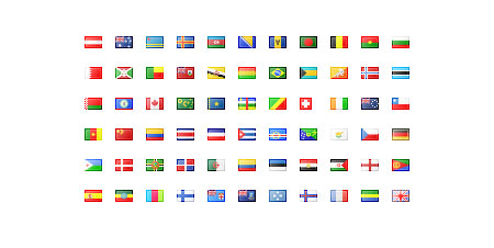 country flags icons