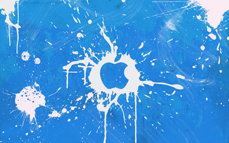apple desktop wallpapers. Blue Apple. blue apple