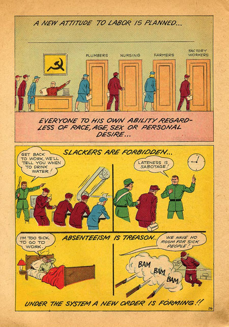anti-communist comic book
