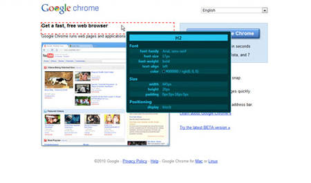 chrome extensions for web design