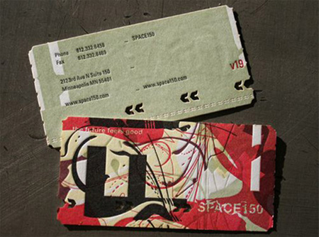 history of business cards