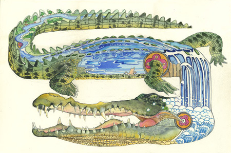 illustration-crocodile