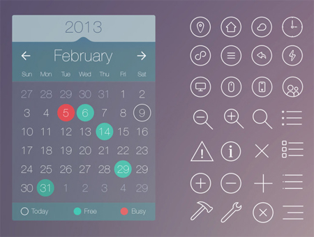 Free-iOS7-Style-UI-UX-Kit-f