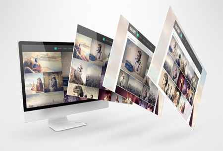 A responsive design gallery