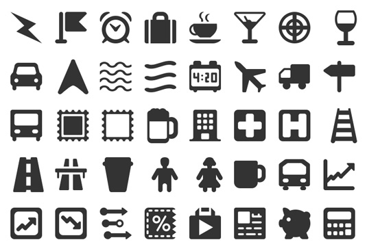 Web Hosting Hub glyphs