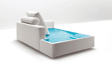 pool sofa