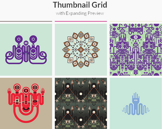 thumbnail grid