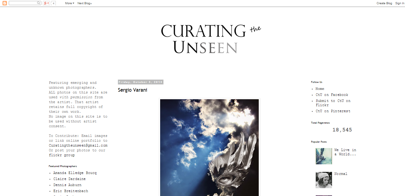 Curating the Unseen