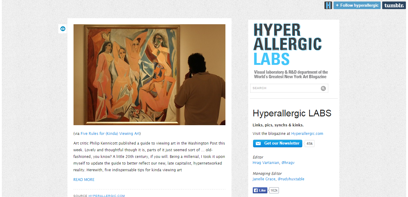 Hyperallergic LABS