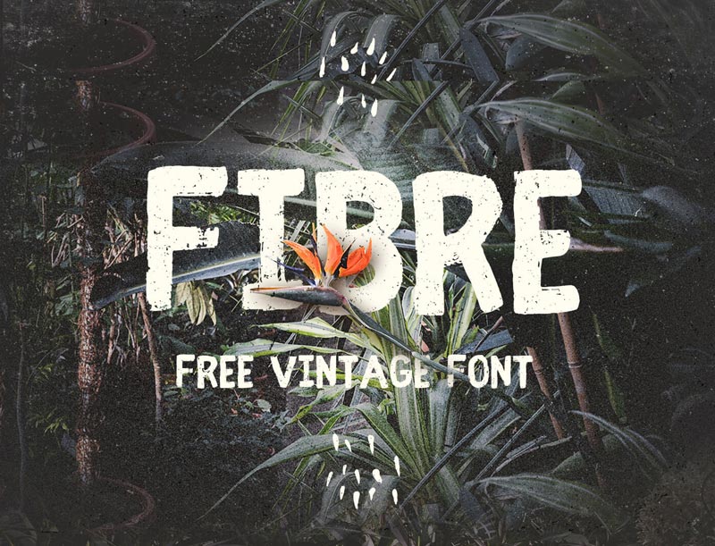 fibre-vintage-font
