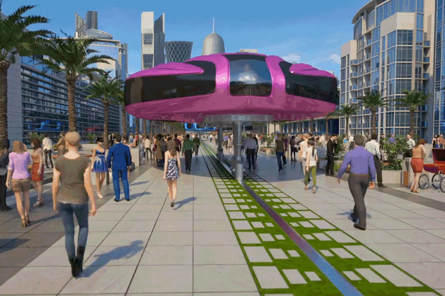 A look at a gyroscopic public transportation concept - Designer Daily