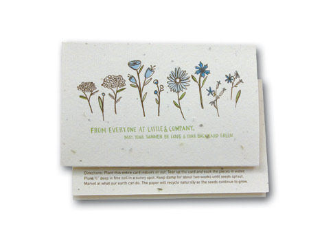 ecological name card