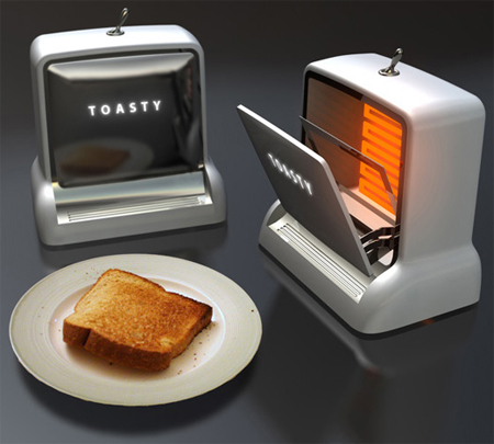 Toasty the toaster