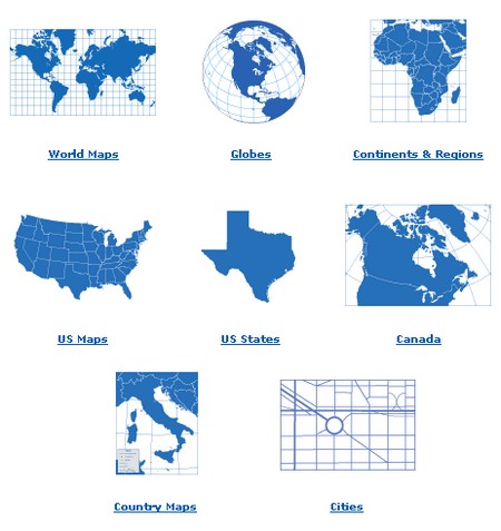 Maps for designers