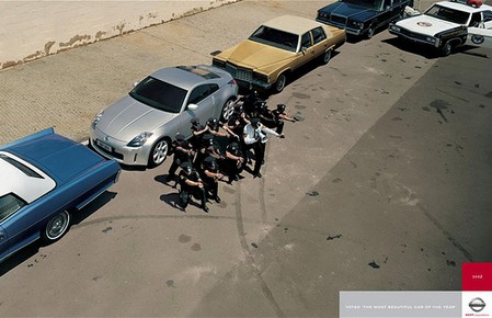 nissan cops advertising