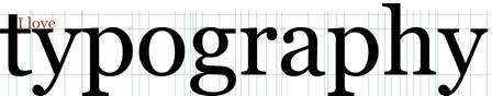 New site: I love typography