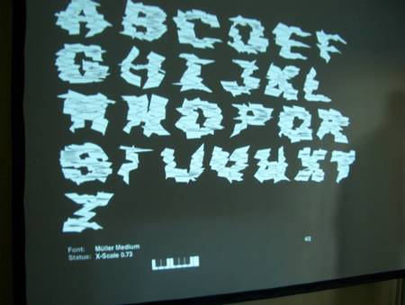 The typographic Synthesizer