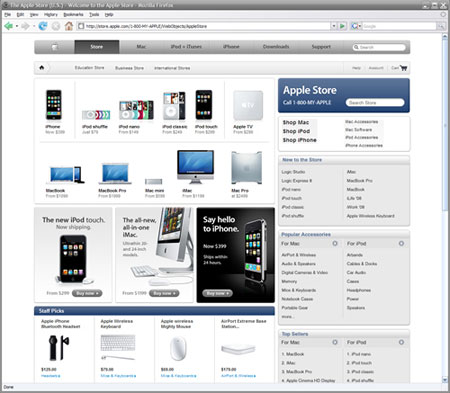 apple store mockup