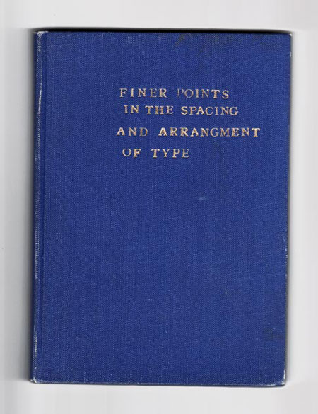 finer space in typography