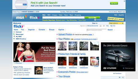 Flickr by Microsoft