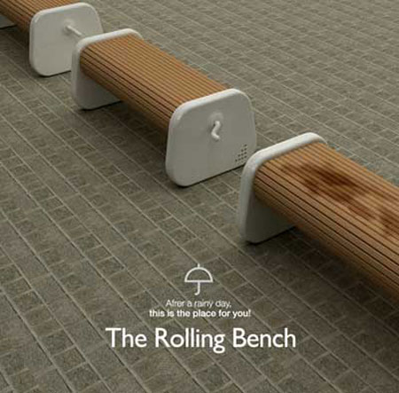 rolling bench