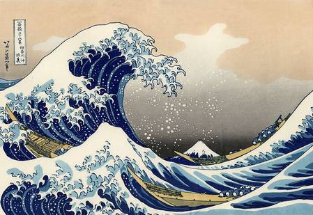 grande vague hokusai