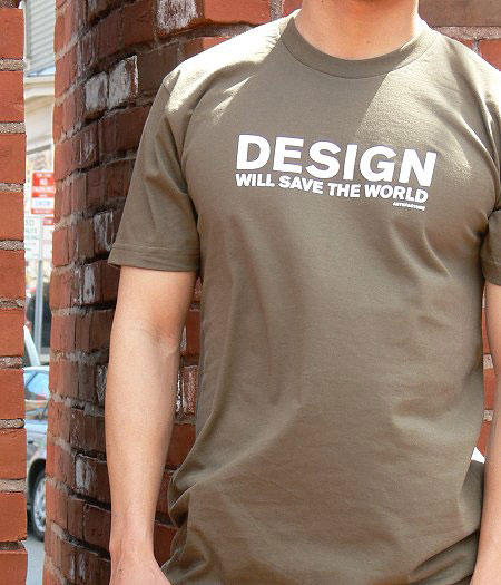 design will save the world