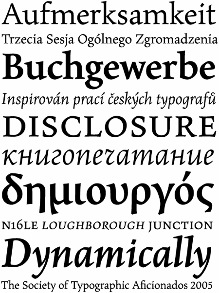 Maiola, by Veronika Burian, from Type Together