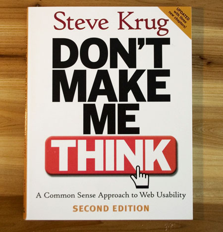 Book review: Don’t Make me Think by Steve Krug