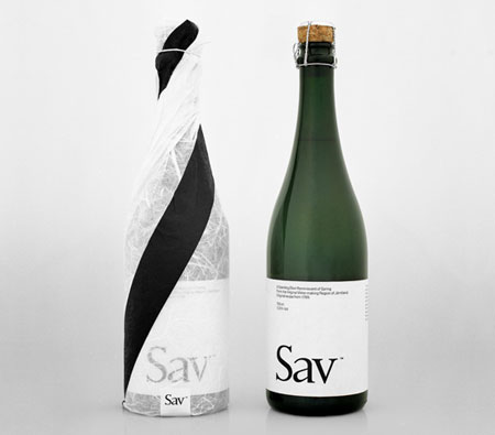sav wine packaging