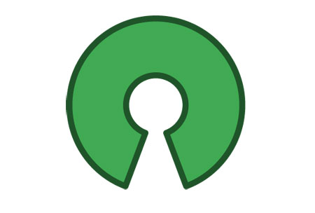 Open source logotyp