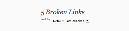 broken link checker