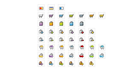 mini pixel icons