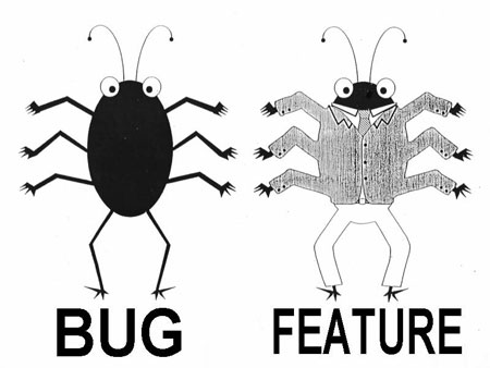 bug feature