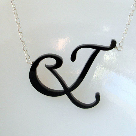 et flourish necklace