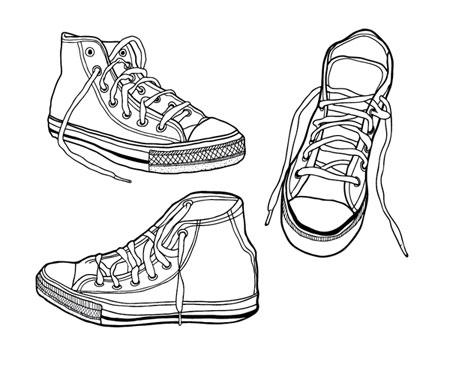 sneakers vectors