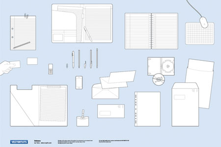stationery vector pack