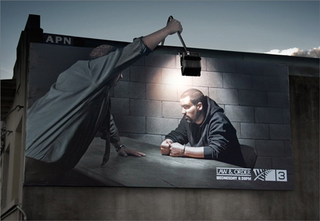 law order billboard