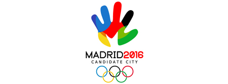 Logos of the candidate cities for the 2016 Olympics