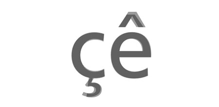 neue frutiger accents