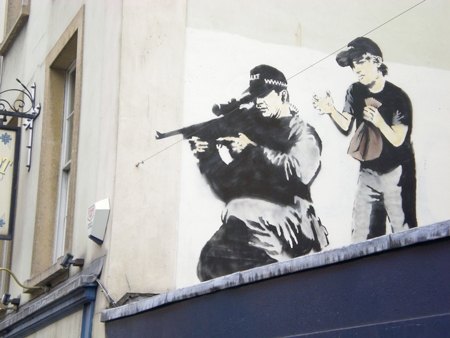 banksy sniper