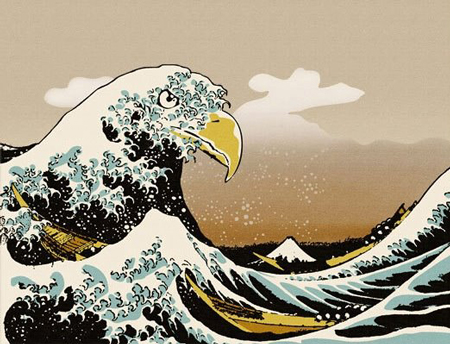 the great kanagawa eagle