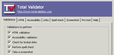 total validator