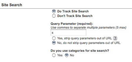 track search analytics