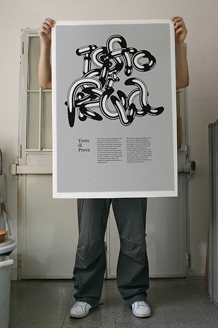 type poster