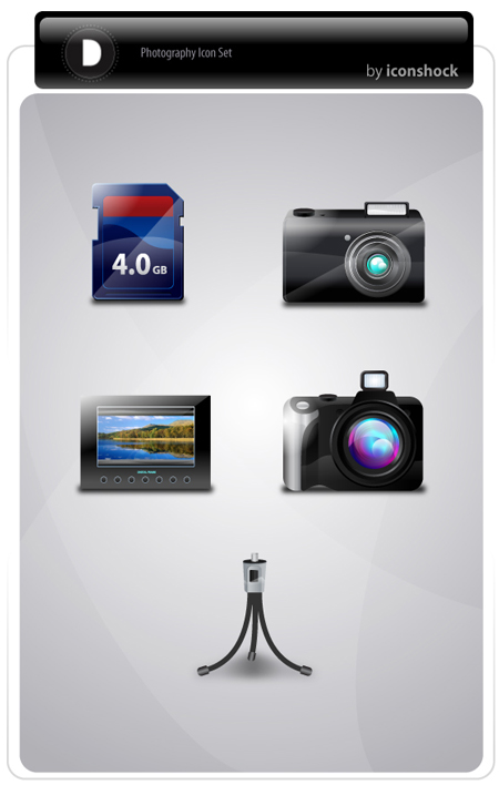 photography iconset